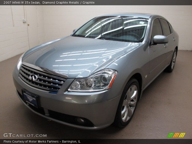 Diamond Graphite Metallic / Graphite 2007 Infiniti M 35x Sedan