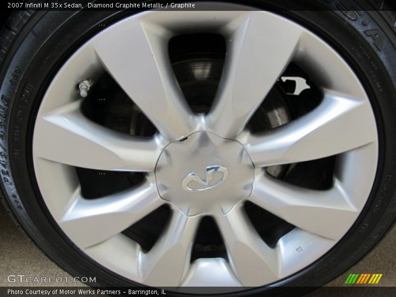 Diamond Graphite Metallic / Graphite 2007 Infiniti M 35x Sedan