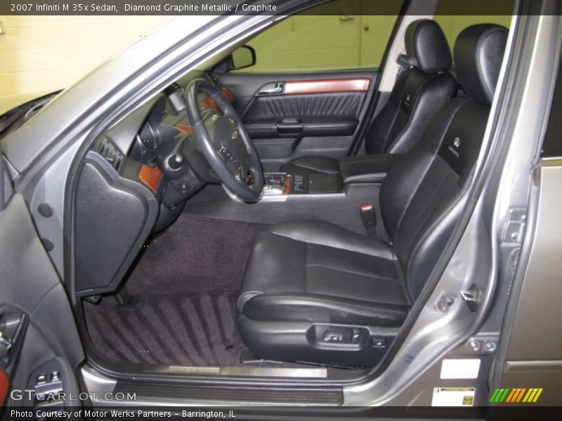 Diamond Graphite Metallic / Graphite 2007 Infiniti M 35x Sedan