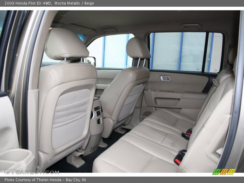 Mocha Metallic / Beige 2009 Honda Pilot EX 4WD