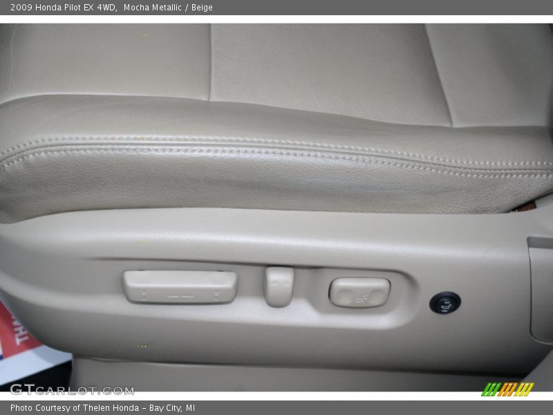 Mocha Metallic / Beige 2009 Honda Pilot EX 4WD
