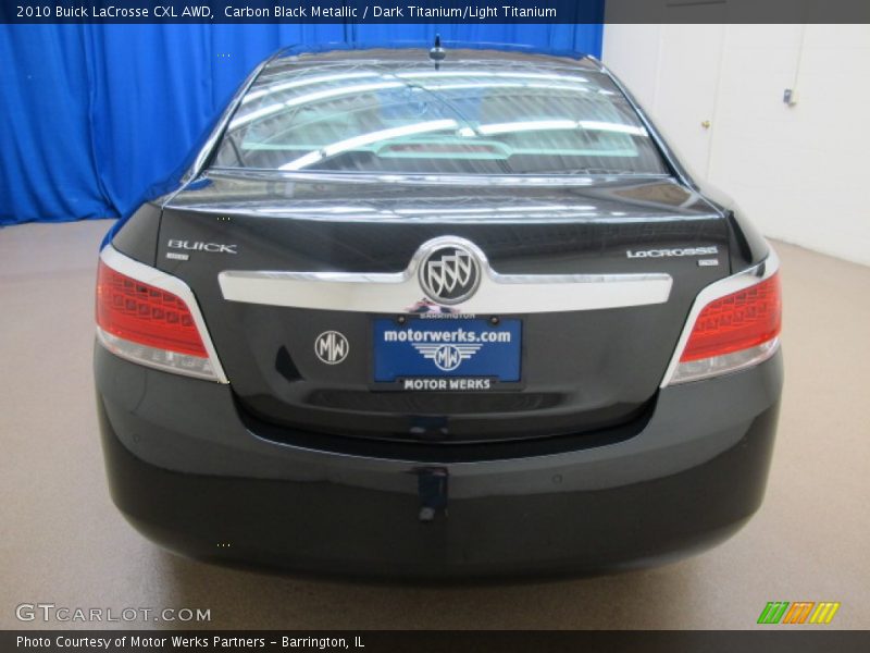 Carbon Black Metallic / Dark Titanium/Light Titanium 2010 Buick LaCrosse CXL AWD
