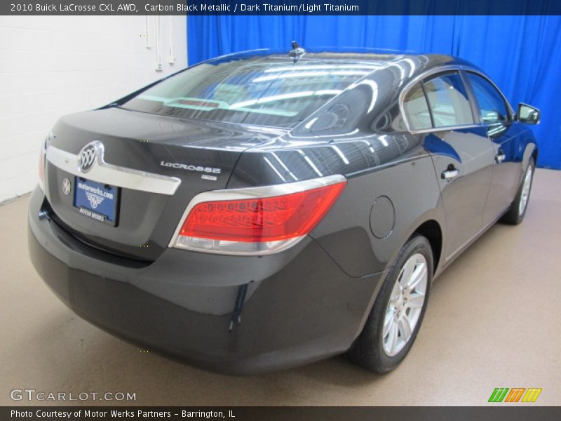 Carbon Black Metallic / Dark Titanium/Light Titanium 2010 Buick LaCrosse CXL AWD