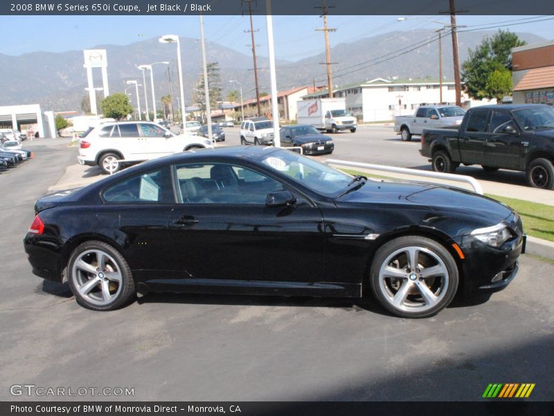  2008 6 Series 650i Coupe Jet Black