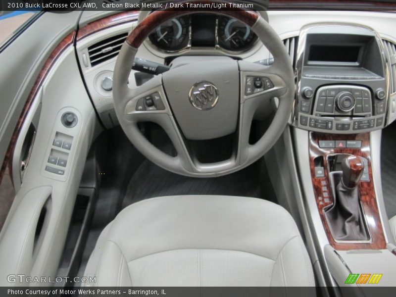 Carbon Black Metallic / Dark Titanium/Light Titanium 2010 Buick LaCrosse CXL AWD