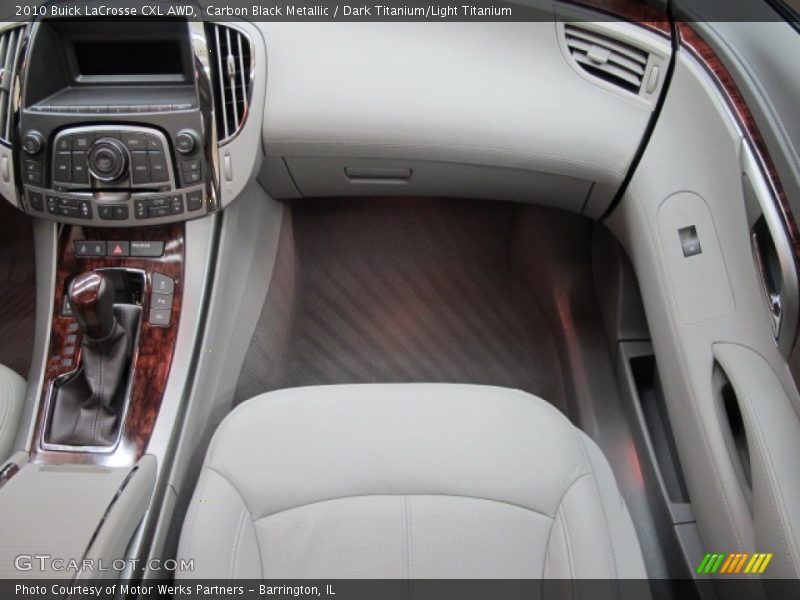 Carbon Black Metallic / Dark Titanium/Light Titanium 2010 Buick LaCrosse CXL AWD