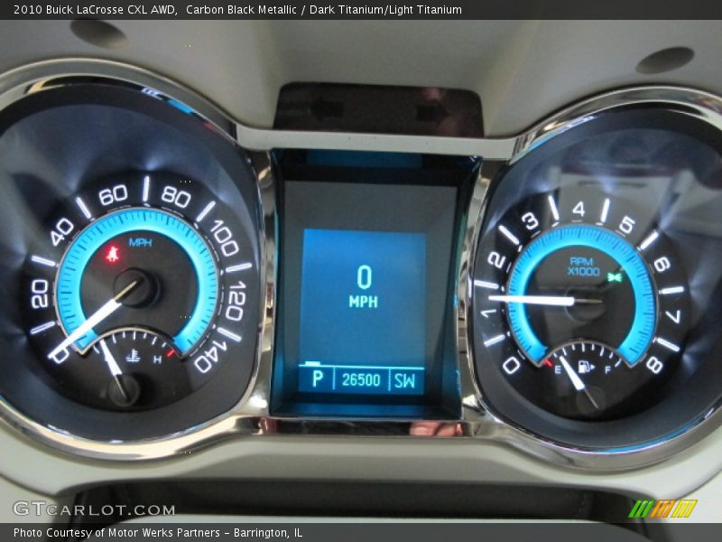  2010 LaCrosse CXL AWD CXL AWD Gauges