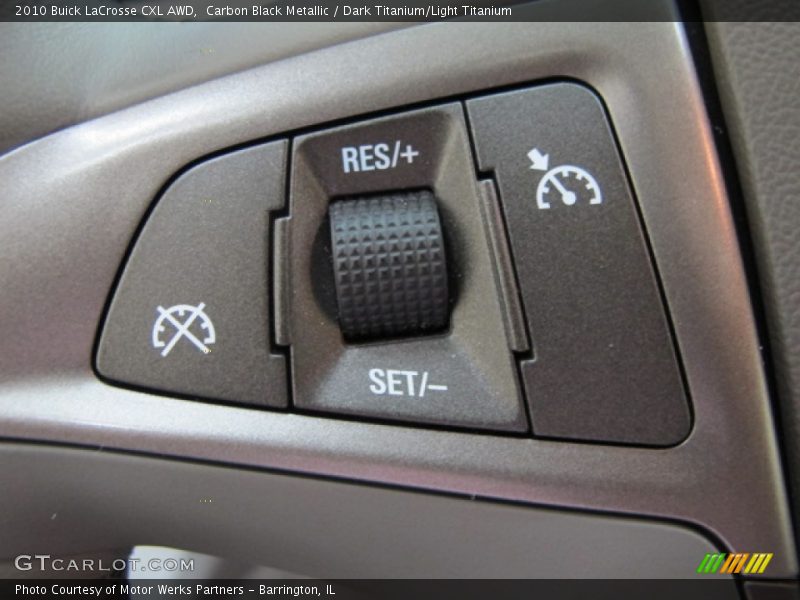 Controls of 2010 LaCrosse CXL AWD