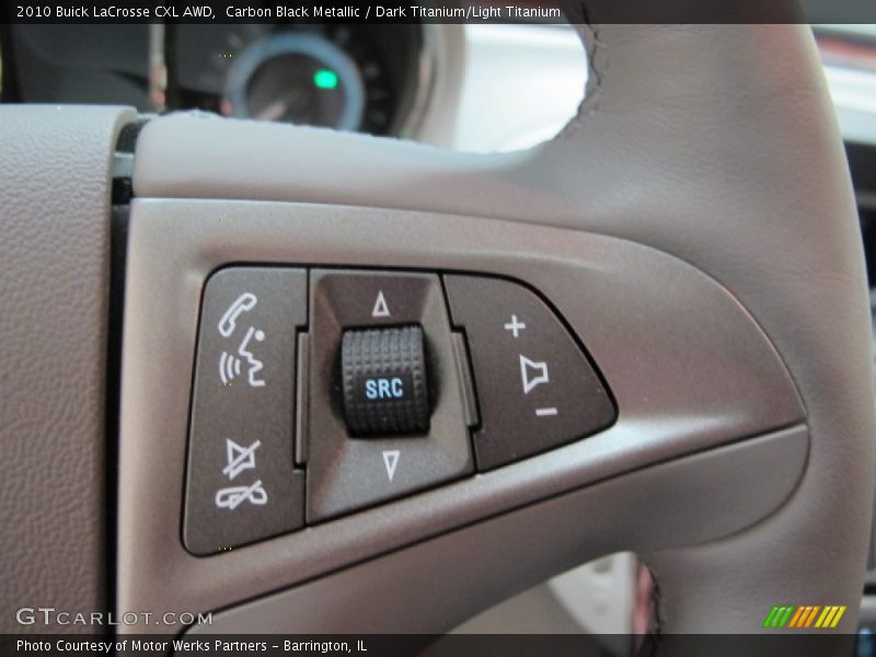 Controls of 2010 LaCrosse CXL AWD