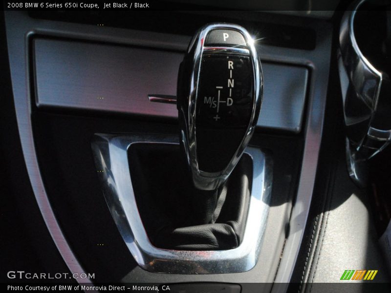 Jet Black / Black 2008 BMW 6 Series 650i Coupe