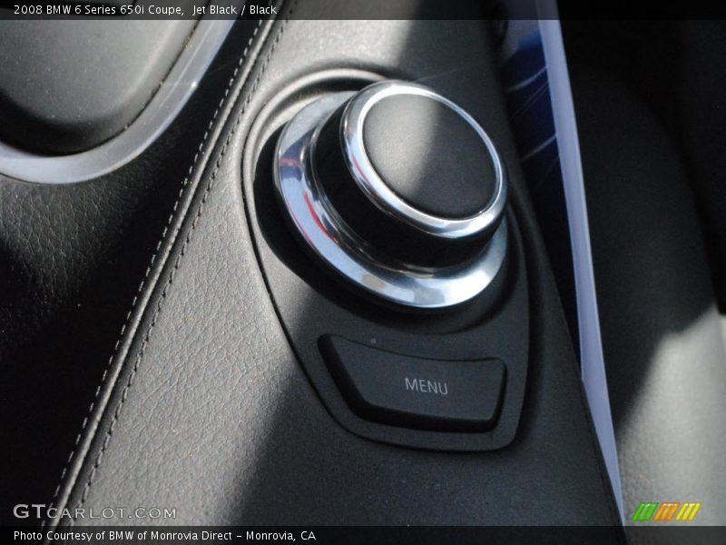 Jet Black / Black 2008 BMW 6 Series 650i Coupe