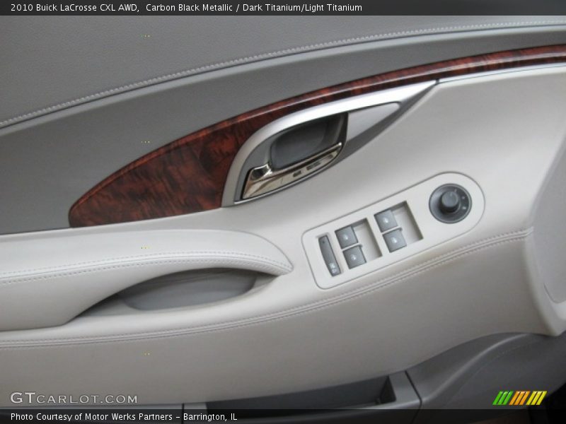 Carbon Black Metallic / Dark Titanium/Light Titanium 2010 Buick LaCrosse CXL AWD