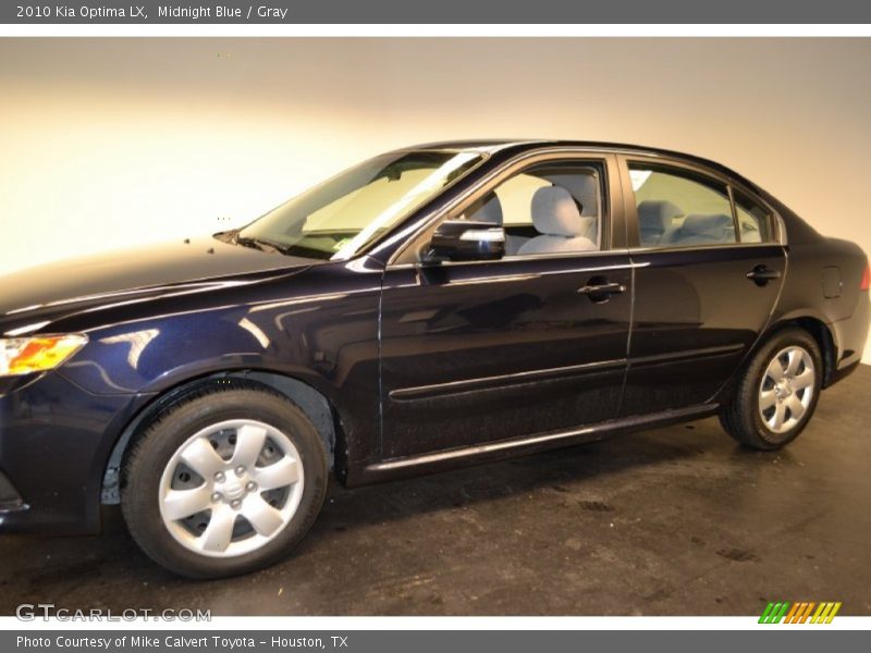 Midnight Blue / Gray 2010 Kia Optima LX