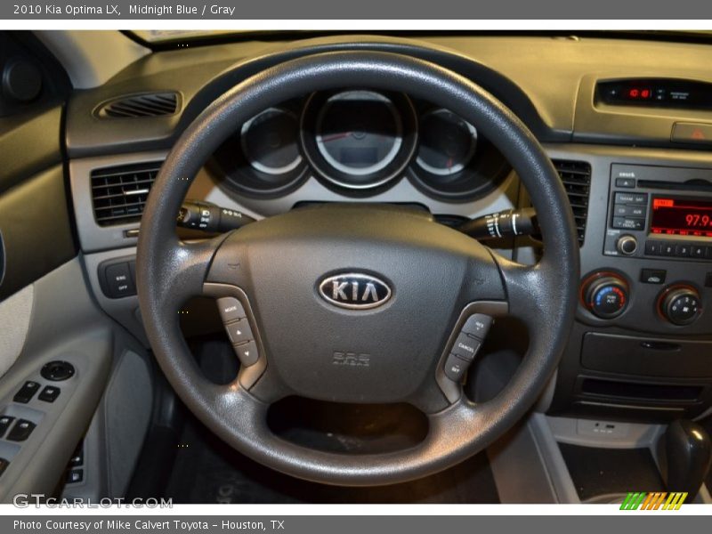 Midnight Blue / Gray 2010 Kia Optima LX