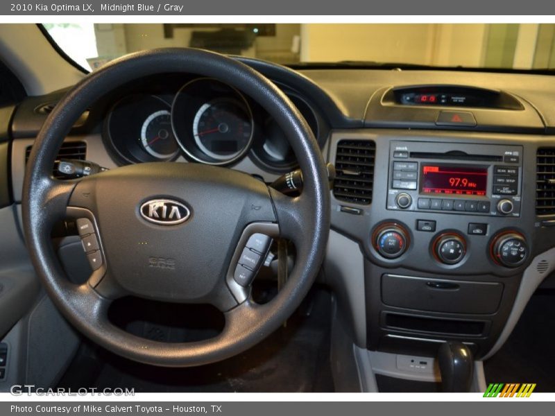Midnight Blue / Gray 2010 Kia Optima LX