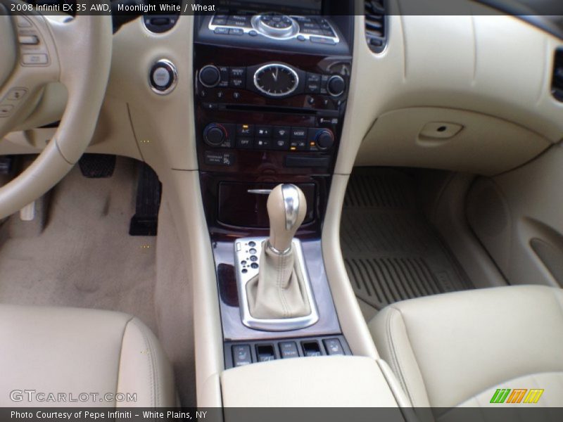 Moonlight White / Wheat 2008 Infiniti EX 35 AWD