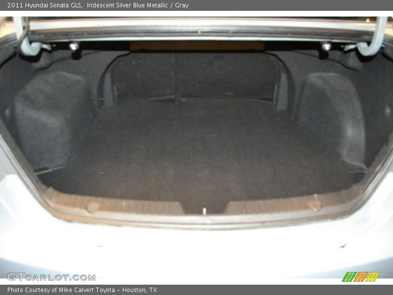 Iridescent Silver Blue Metallic / Gray 2011 Hyundai Sonata GLS
