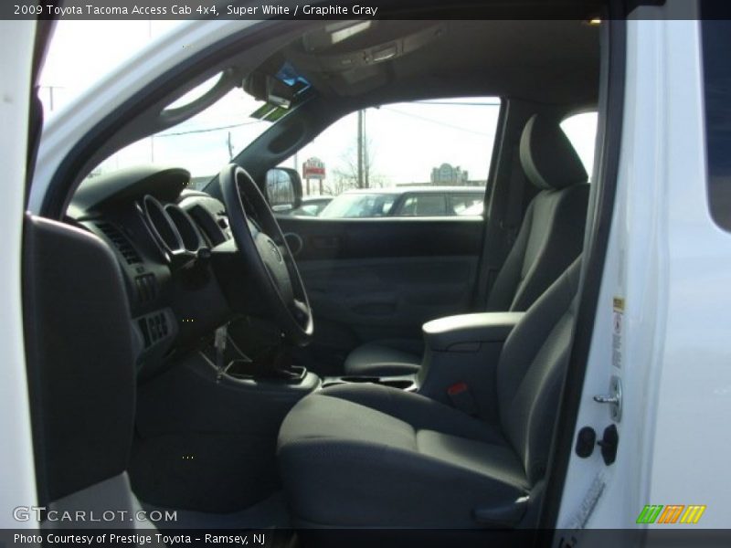 Super White / Graphite Gray 2009 Toyota Tacoma Access Cab 4x4