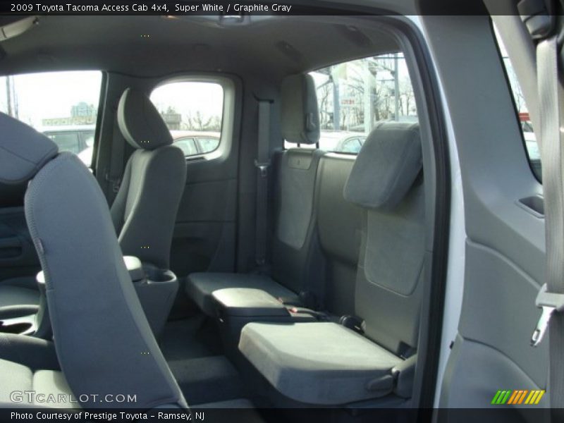 Super White / Graphite Gray 2009 Toyota Tacoma Access Cab 4x4