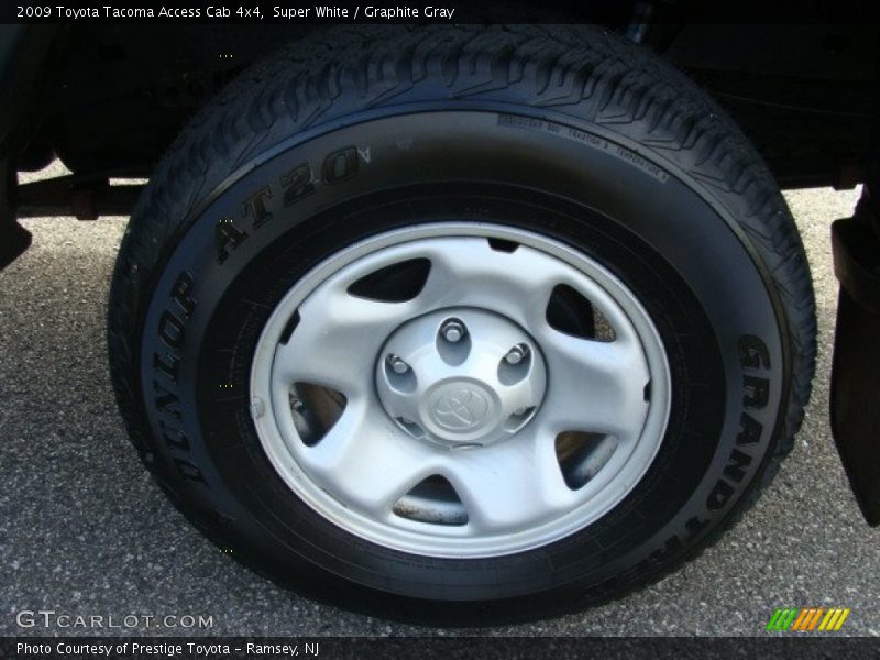 Super White / Graphite Gray 2009 Toyota Tacoma Access Cab 4x4