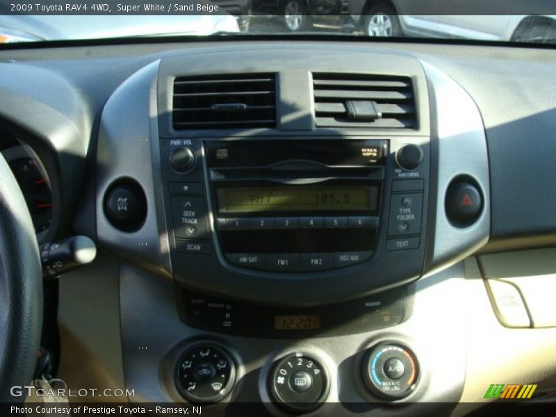 Super White / Sand Beige 2009 Toyota RAV4 4WD