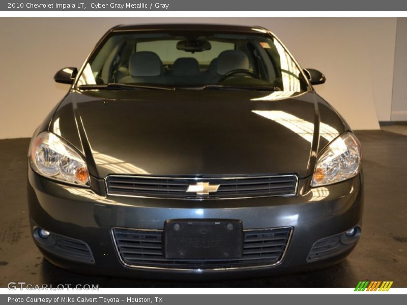 Cyber Gray Metallic / Gray 2010 Chevrolet Impala LT