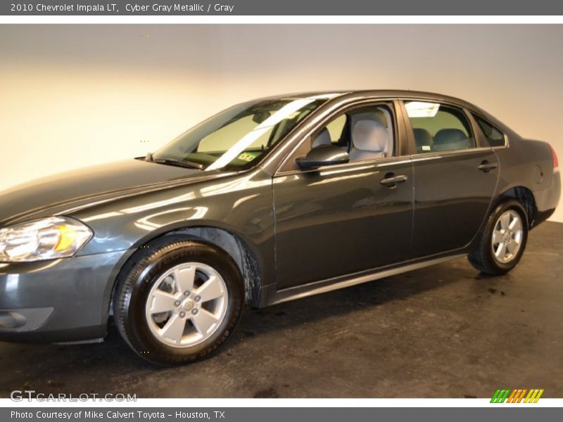 Cyber Gray Metallic / Gray 2010 Chevrolet Impala LT