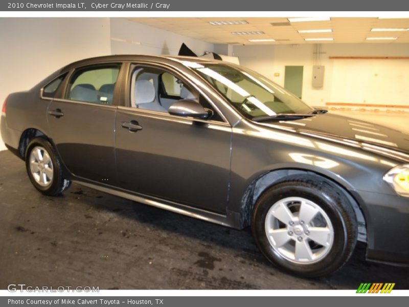 Cyber Gray Metallic / Gray 2010 Chevrolet Impala LT
