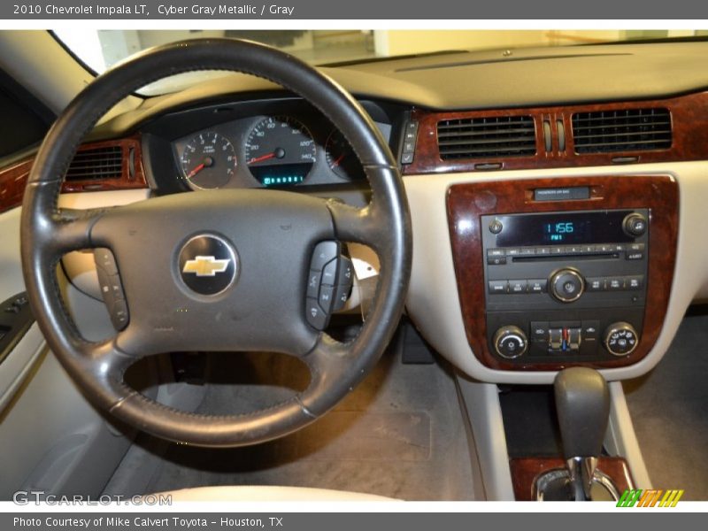 Cyber Gray Metallic / Gray 2010 Chevrolet Impala LT