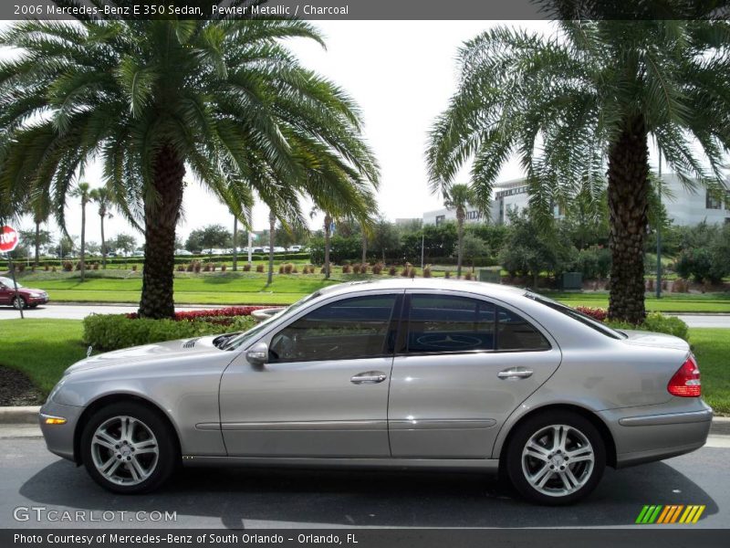 Pewter Metallic / Charcoal 2006 Mercedes-Benz E 350 Sedan