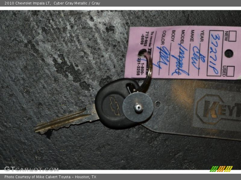 Cyber Gray Metallic / Gray 2010 Chevrolet Impala LT