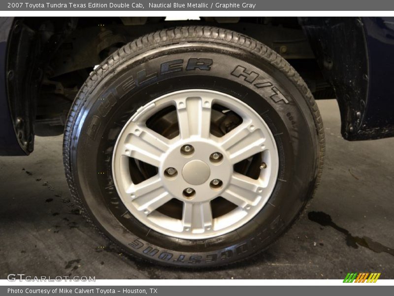 Nautical Blue Metallic / Graphite Gray 2007 Toyota Tundra Texas Edition Double Cab