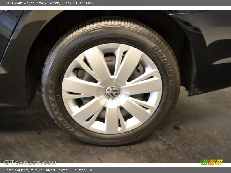 Black / Titan Black 2011 Volkswagen Jetta SE Sedan
