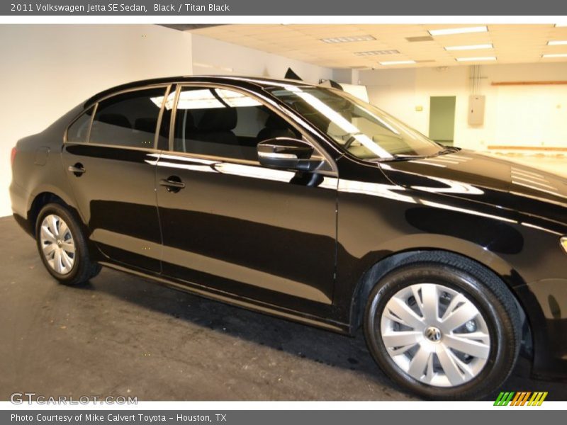 Black / Titan Black 2011 Volkswagen Jetta SE Sedan