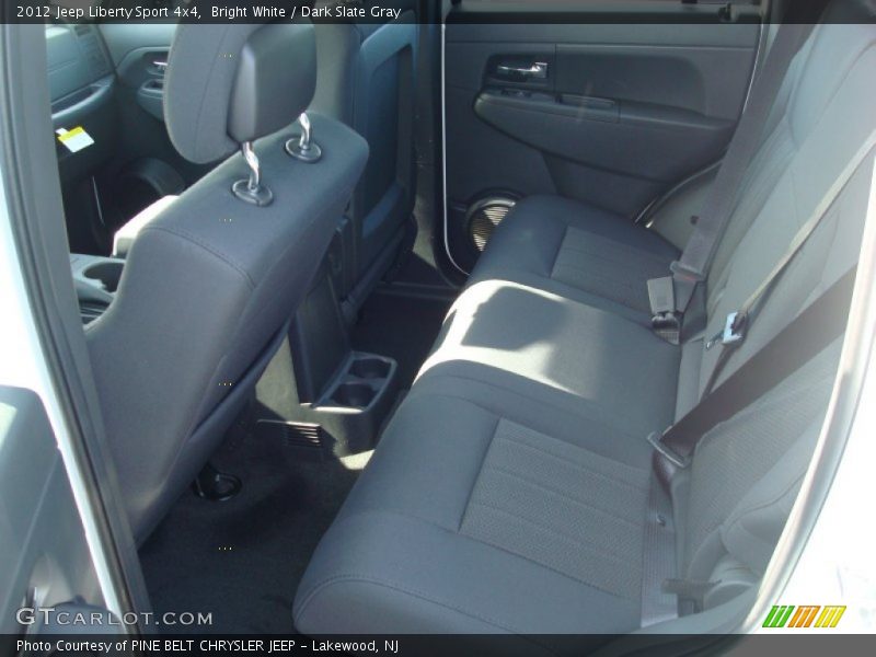Bright White / Dark Slate Gray 2012 Jeep Liberty Sport 4x4