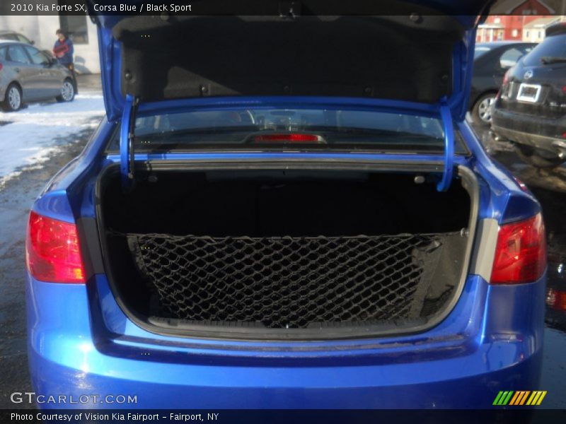 Corsa Blue / Black Sport 2010 Kia Forte SX