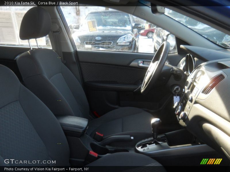 Corsa Blue / Black Sport 2010 Kia Forte SX