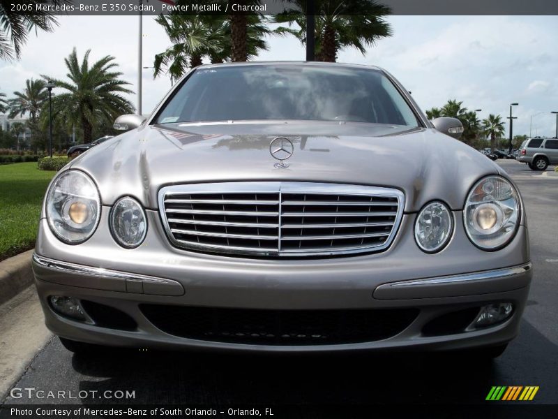 Pewter Metallic / Charcoal 2006 Mercedes-Benz E 350 Sedan