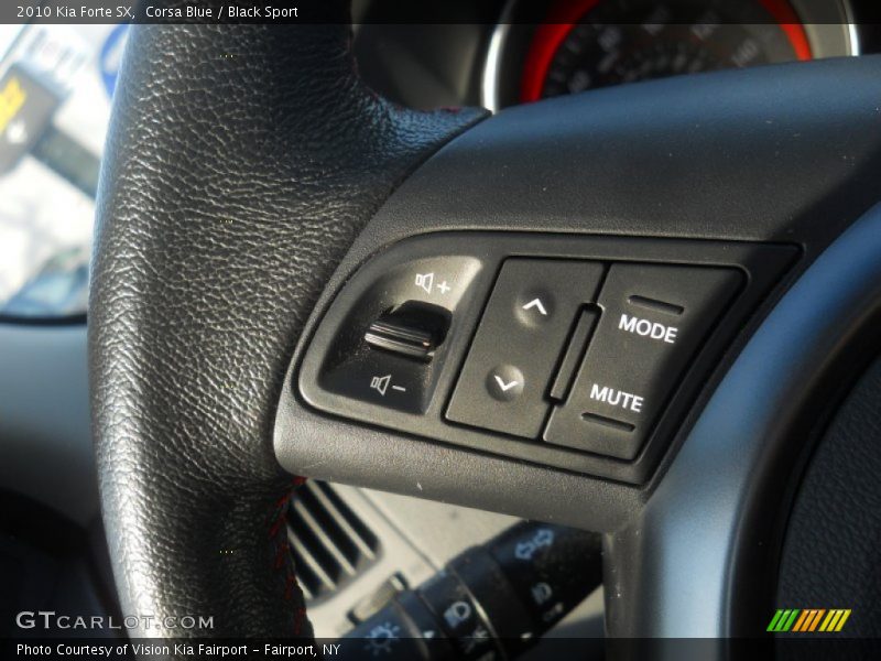 Corsa Blue / Black Sport 2010 Kia Forte SX