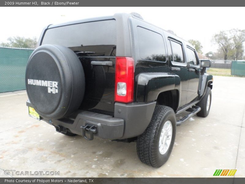 Black / Ebony/Pewter 2009 Hummer H3