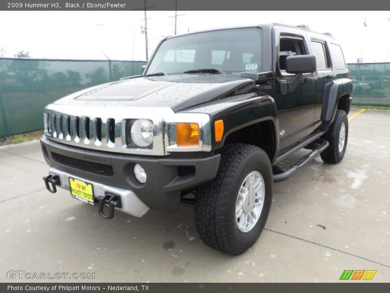 Black / Ebony/Pewter 2009 Hummer H3