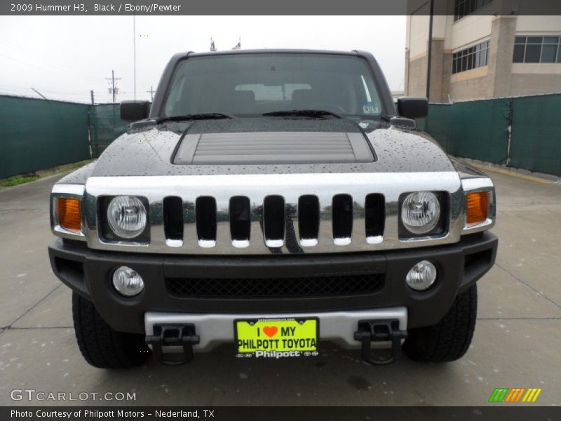 Black / Ebony/Pewter 2009 Hummer H3
