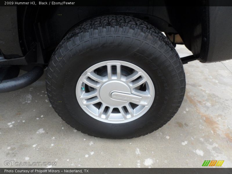 Black / Ebony/Pewter 2009 Hummer H3