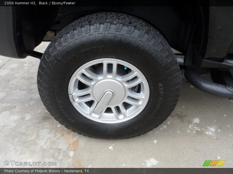 Black / Ebony/Pewter 2009 Hummer H3