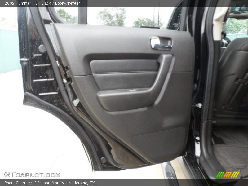 Black / Ebony/Pewter 2009 Hummer H3