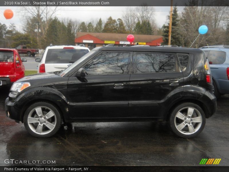 Shadow Black / Sand/Black Houndstooth Cloth 2010 Kia Soul !