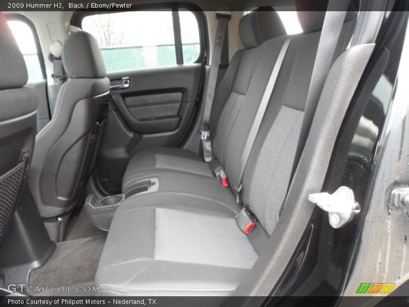 Black / Ebony/Pewter 2009 Hummer H3