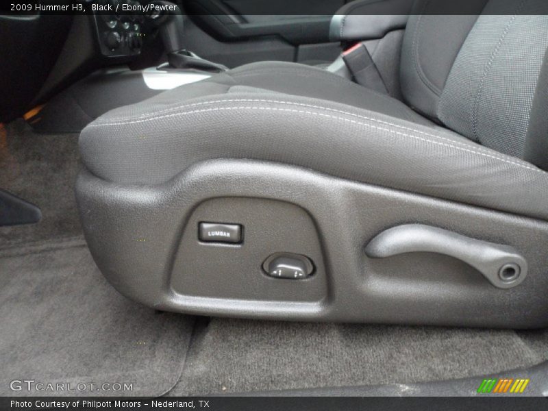Black / Ebony/Pewter 2009 Hummer H3