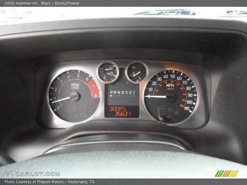  2009 H3   Gauges