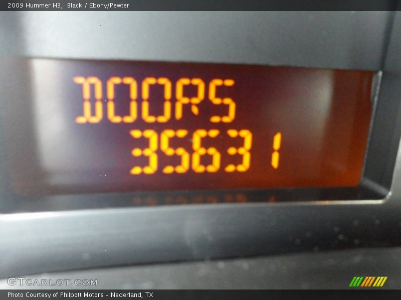 Black / Ebony/Pewter 2009 Hummer H3